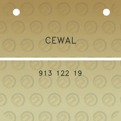 cewal-913-122-19