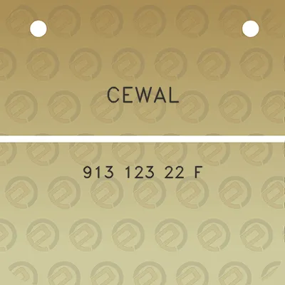 cewal-913-123-22-f