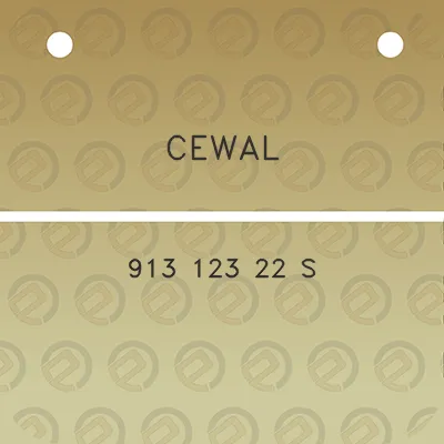 cewal-913-123-22-s