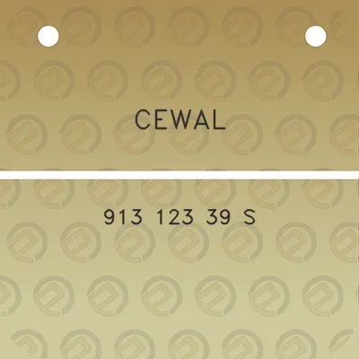 cewal-913-123-39-s