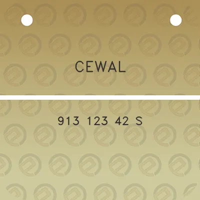 cewal-913-123-42-s