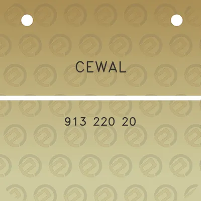 cewal-913-220-20