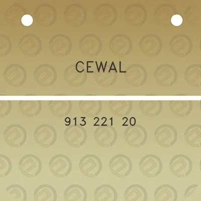 cewal-913-221-20