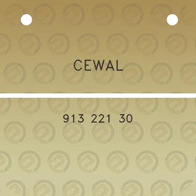 cewal-913-221-30