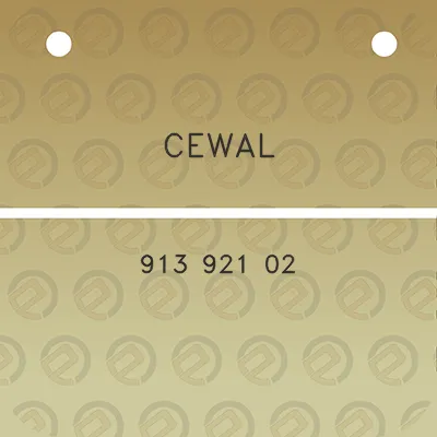 cewal-913-921-02