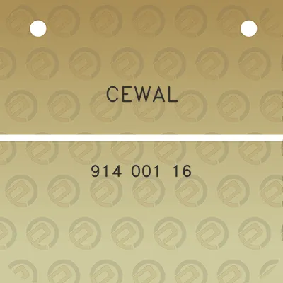 cewal-914-001-16