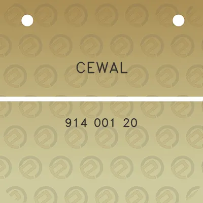 cewal-914-001-20