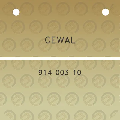 cewal-914-003-10