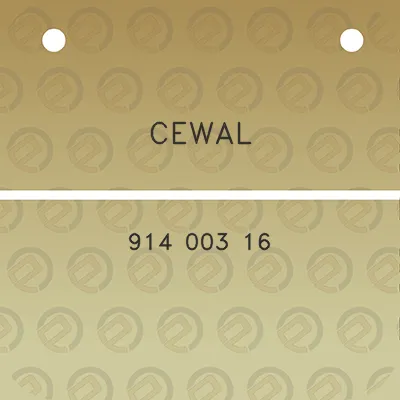 cewal-914-003-16