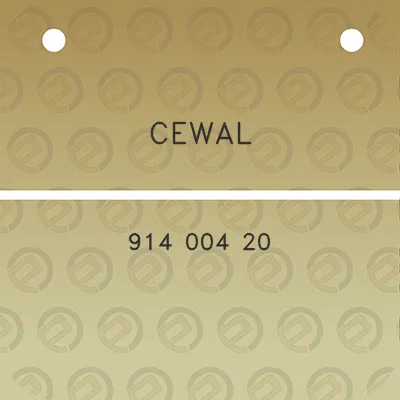 cewal-914-004-20