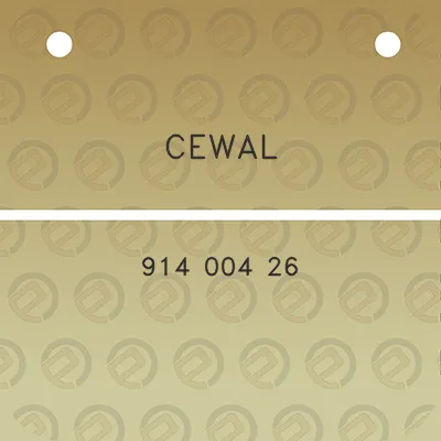 cewal-914-004-26