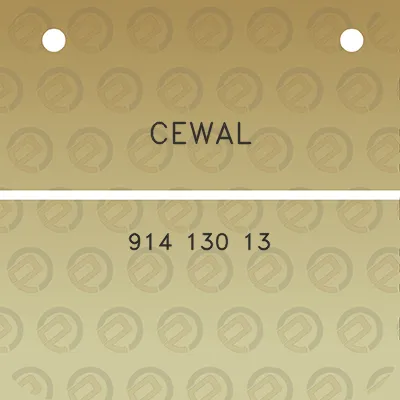 cewal-914-130-13