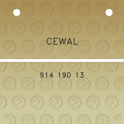 cewal-914-190-13