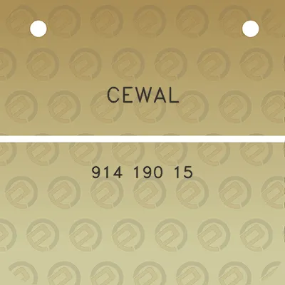 cewal-914-190-15