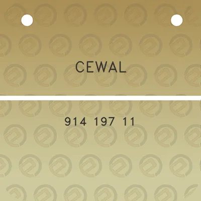 cewal-914-197-11