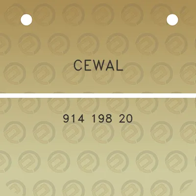 cewal-914-198-20