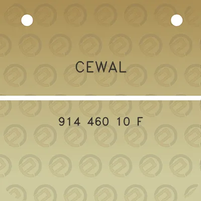 cewal-914-460-10-f