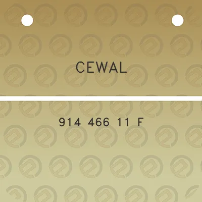 cewal-914-466-11-f