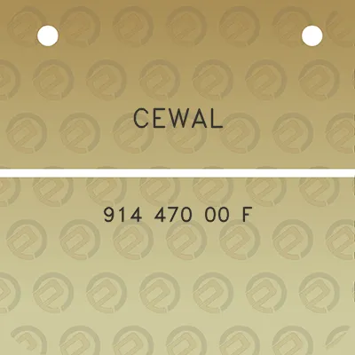 cewal-914-470-00-f