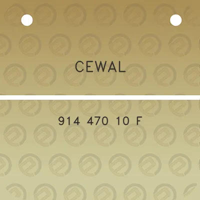 cewal-914-470-10-f