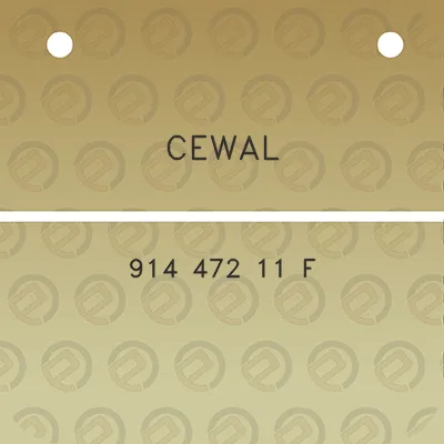 cewal-914-472-11-f