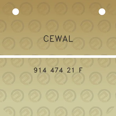 cewal-914-474-21-f