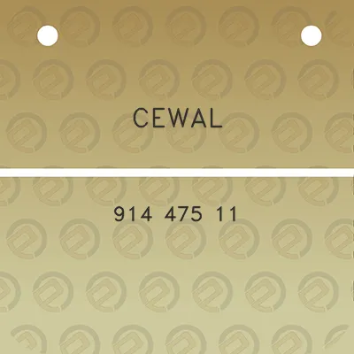 cewal-914-475-11