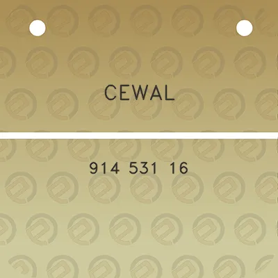 cewal-914-531-16