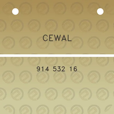 cewal-914-532-16