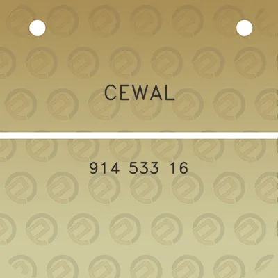 cewal-914-533-16