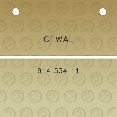 cewal-914-534-11