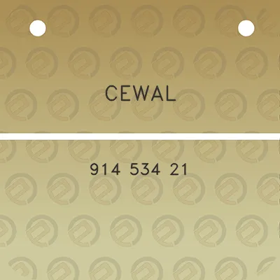 cewal-914-534-21