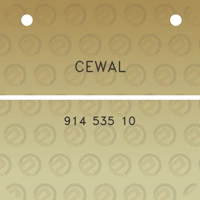 cewal-914-535-10