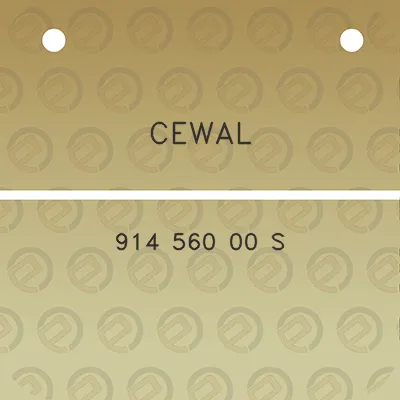 cewal-914-560-00-s