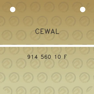 cewal-914-560-10-f