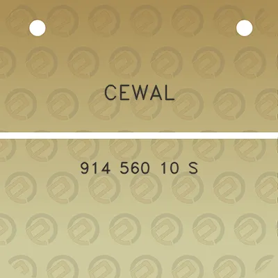 cewal-914-560-10-s