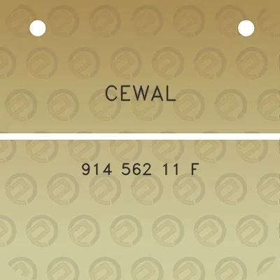 cewal-914-562-11-f