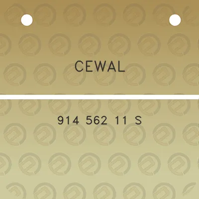 cewal-914-562-11-s