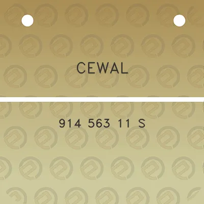 cewal-914-563-11-s