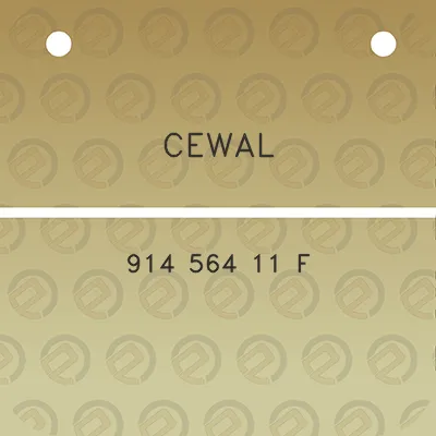 cewal-914-564-11-f