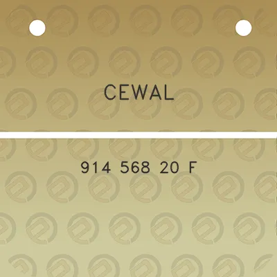 cewal-914-568-20-f