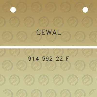 cewal-914-592-22-f