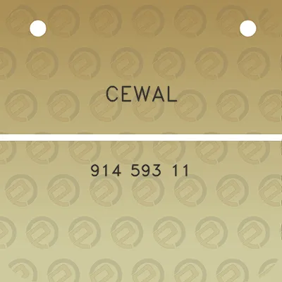 cewal-914-593-11