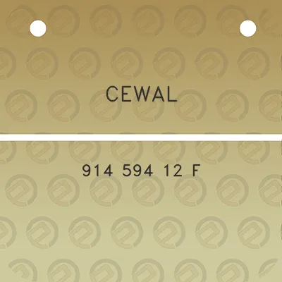 cewal-914-594-12-f