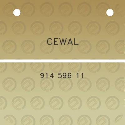 cewal-914-596-11