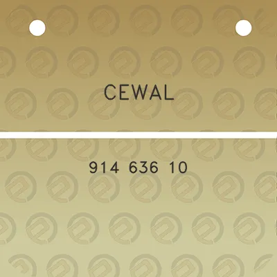 cewal-914-636-10