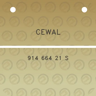 cewal-914-664-21-s