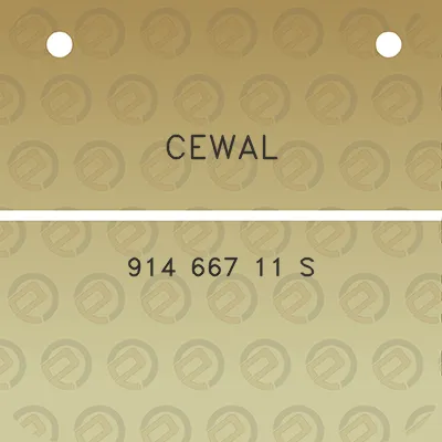 cewal-914-667-11-s