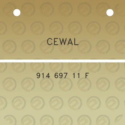 cewal-914-697-11-f