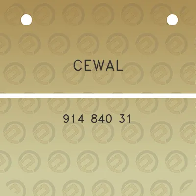 cewal-914-840-31